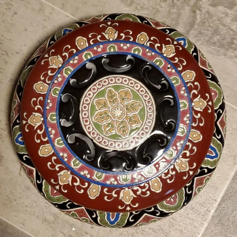 Unique Ceramic Round Potpourri Bowl